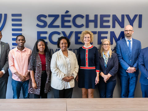 Afrika felé is nyit a Széchenyi István Egyetem: Ruanda magyarországi nagykövete látogatott a győri campusra