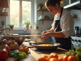 The Convenience of Having a Chef Cook in Your Own Kitchen