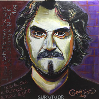 Survivor- Billy Connolly portrait