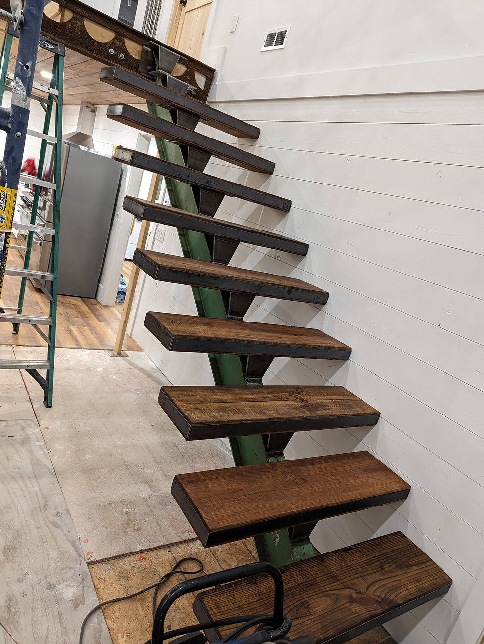 Thumbnail: Universal Weld on Floating Stair Riser Brackets
