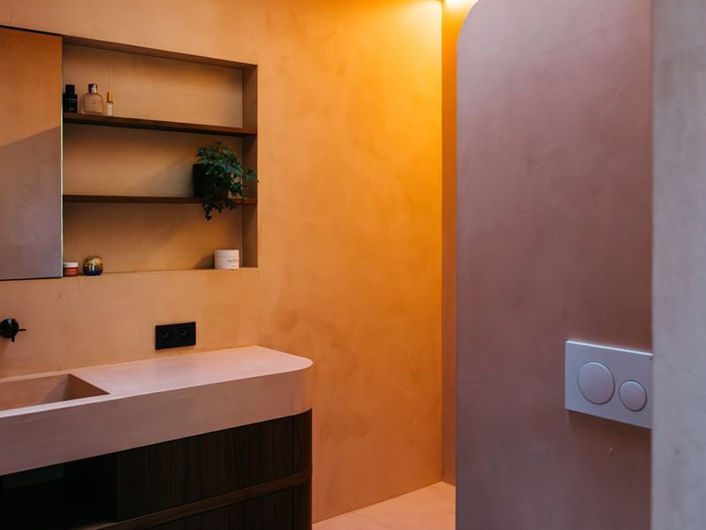 Binnenhuisarchitect badkamer interieur wonen Gent