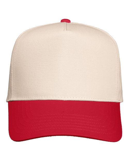 Thumbnail: Valucap Five-Panel Twill Cap - 8869