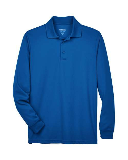 Thumbnail: CORE365 Men's Pinnacle Performance Long Sleeve Piqué Polo - 88192