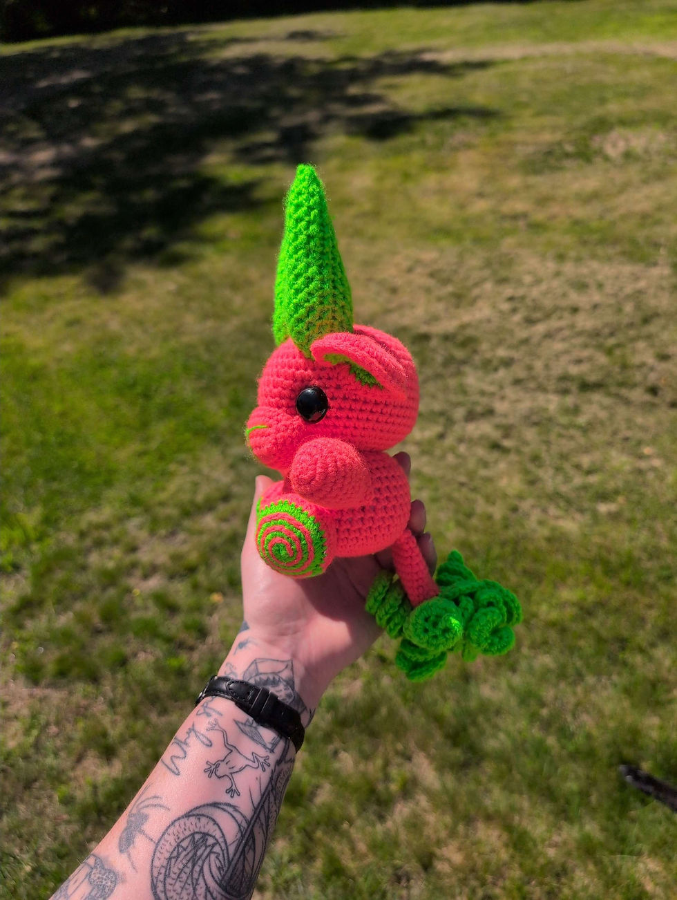 Thumbnail: Neon Spring Bub doll 