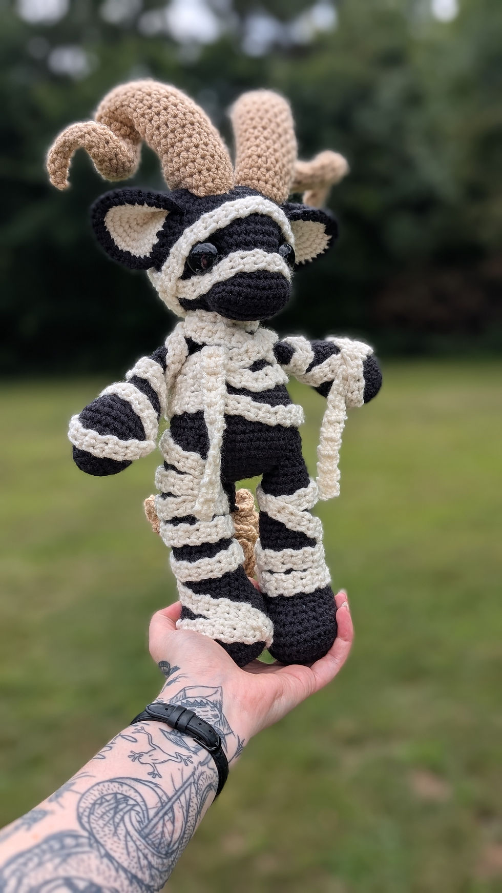 Thumbnail: Tombaa the Mummy Pattern (Digital Item/Instant Download)