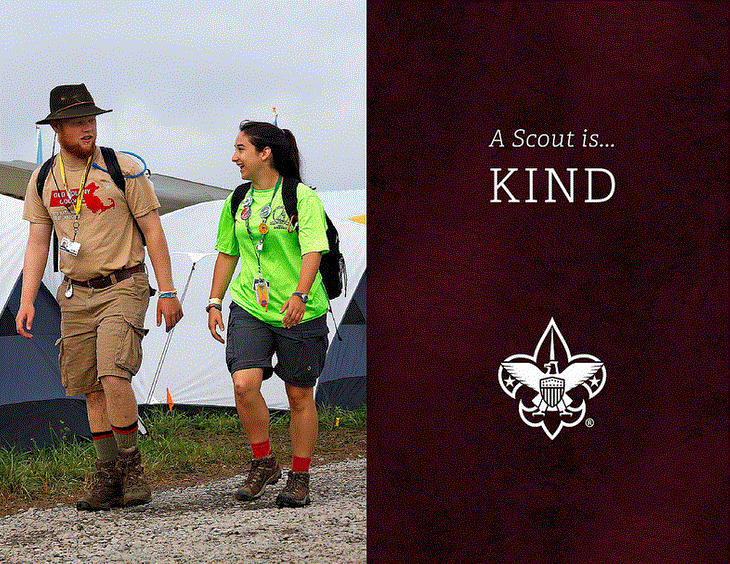 A Scout is kind