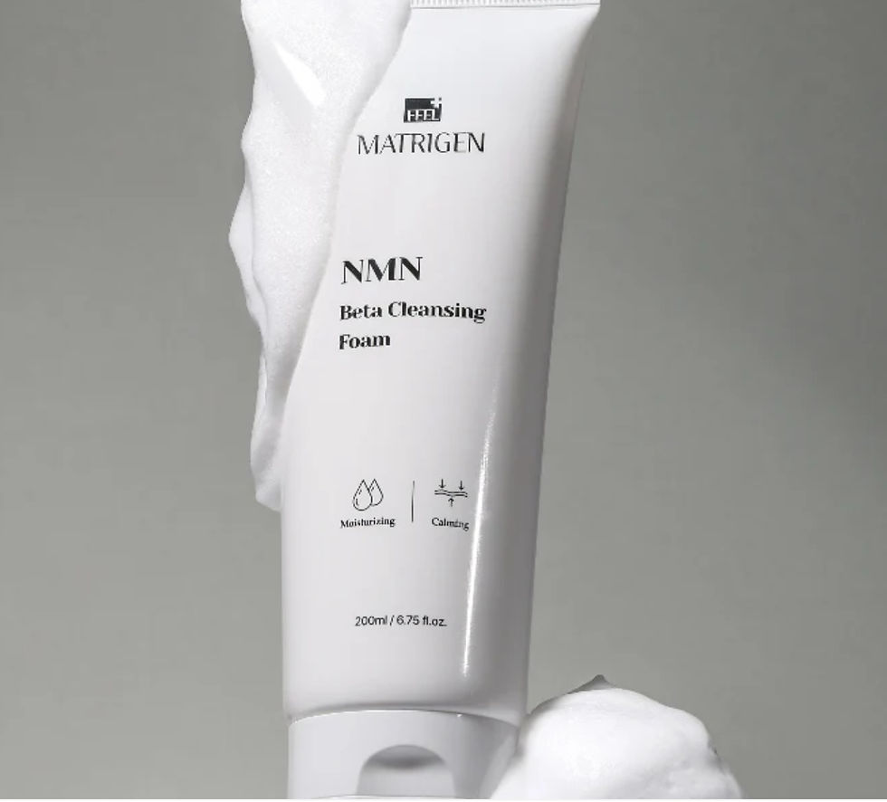 Anti-ageing face wash Matrigen NMN Beta Cleansing Foam with nicotinamide mononucleotide