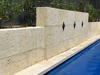 Perth retaining walls - limestone retaining - stone retaining - garden wall - perth - reta