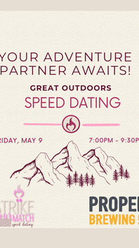 Did Sparks Fly? Our Great Outdoors Speed Dating Recap! 