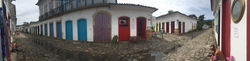 Vue panoramique de Paraty street