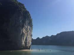 Petite plage pour snorkelling