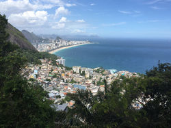 Vue des favelas