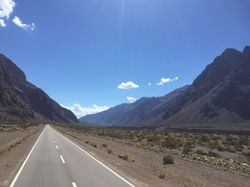 Sur la route vers le Chili