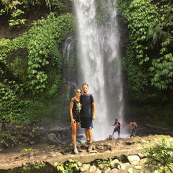 Cascade dans le nord de Lombok