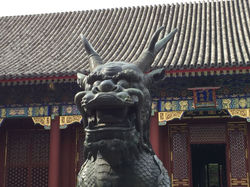 statue du temple du roi dragon