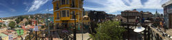 Point de vue sur Valaparaiso