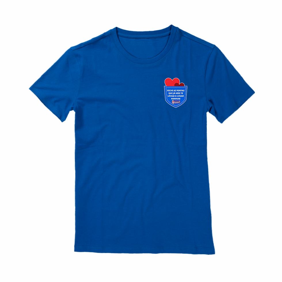 Miniatura: Camiseta Feche as Portas (Bolso Fake)