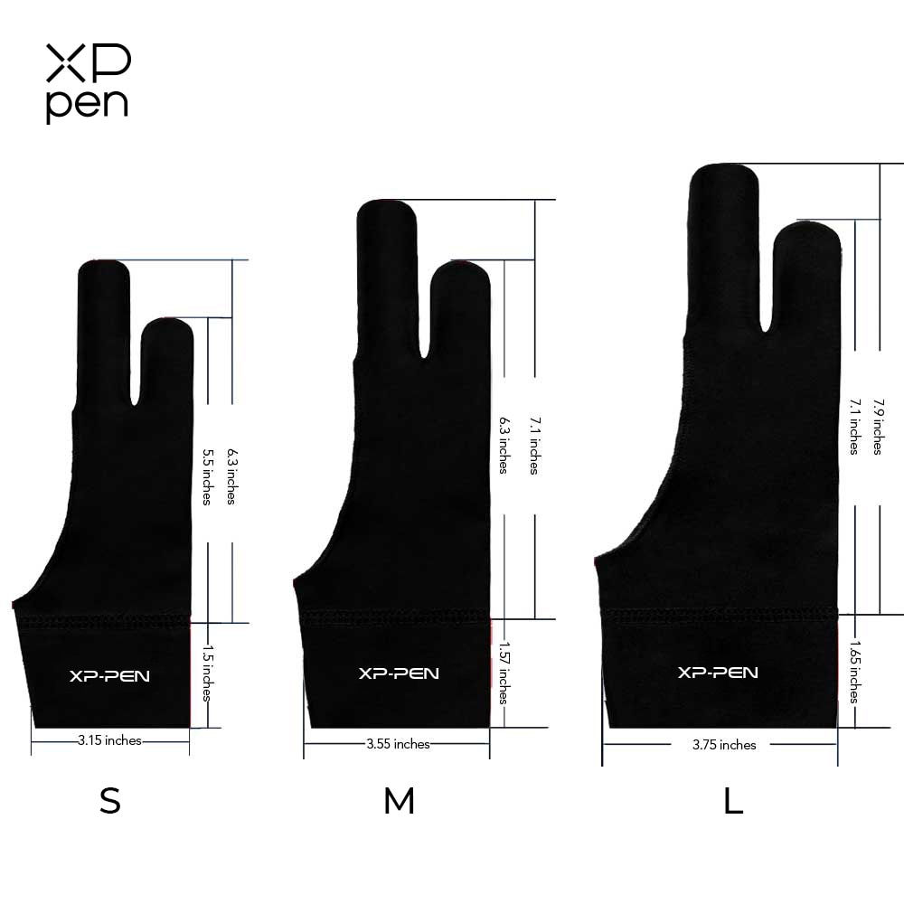 XP-Pen Anti-fouling Glove for Drawing Tablet