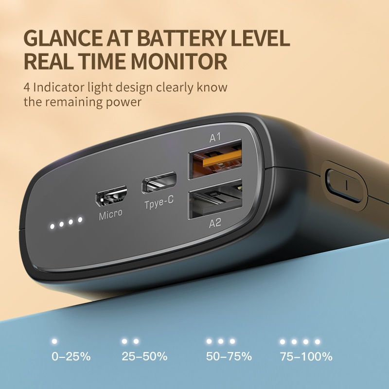 Thumbnail: KUULAA Power Bank 20000mAh 