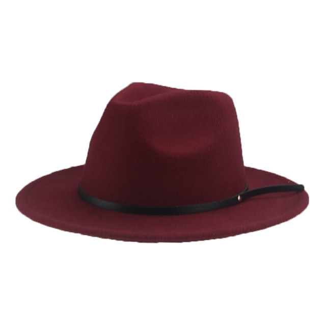 Thumbnail: Winter Belt Felted Fedoras