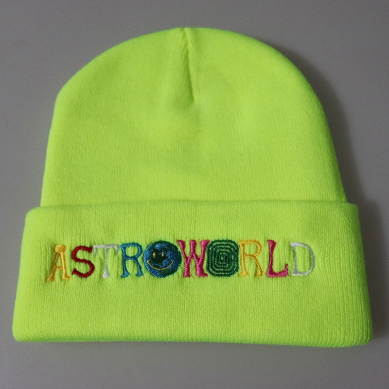 Thumbnail: Trendy Knitted ASTROWORLD Beanie