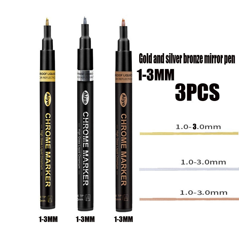 Thumbnail: Electroplating Mirror Silver Paint Pen