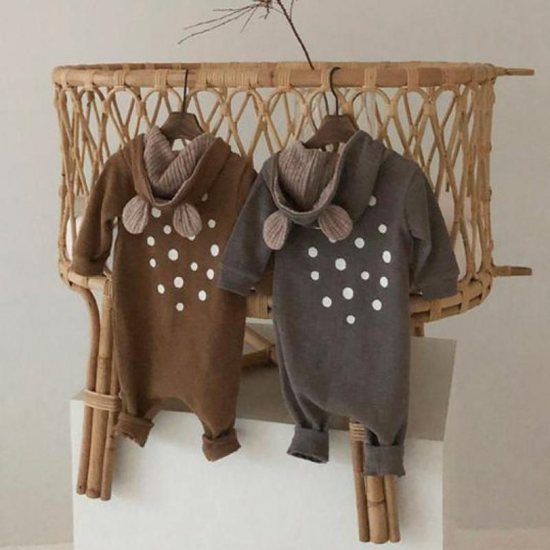 Thumbnail: Autumn Cute Boy Baby Romper 