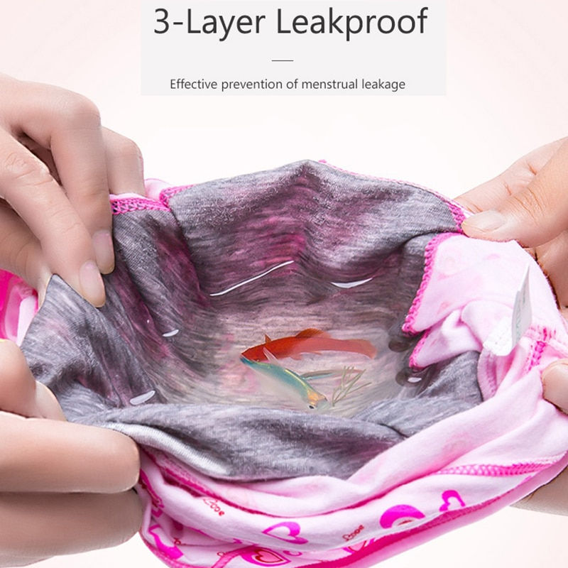Thumbnail: 3pcs Menstrual Panties