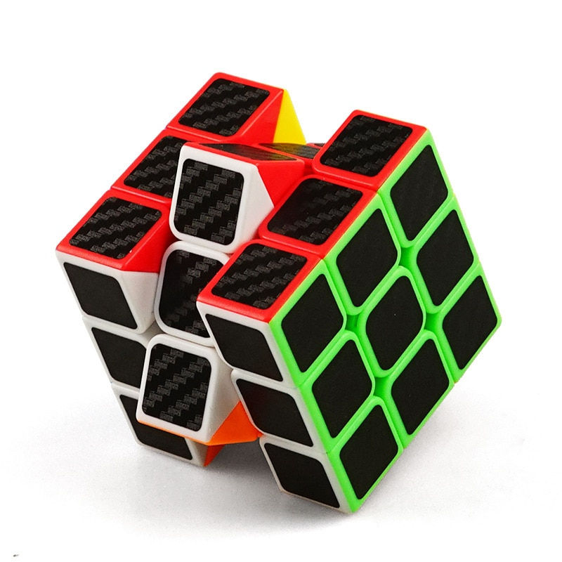 Thumbnail: 3x3x3 And 2*2 Carbon Fiber Sticker Magic Cube Puzzle 
