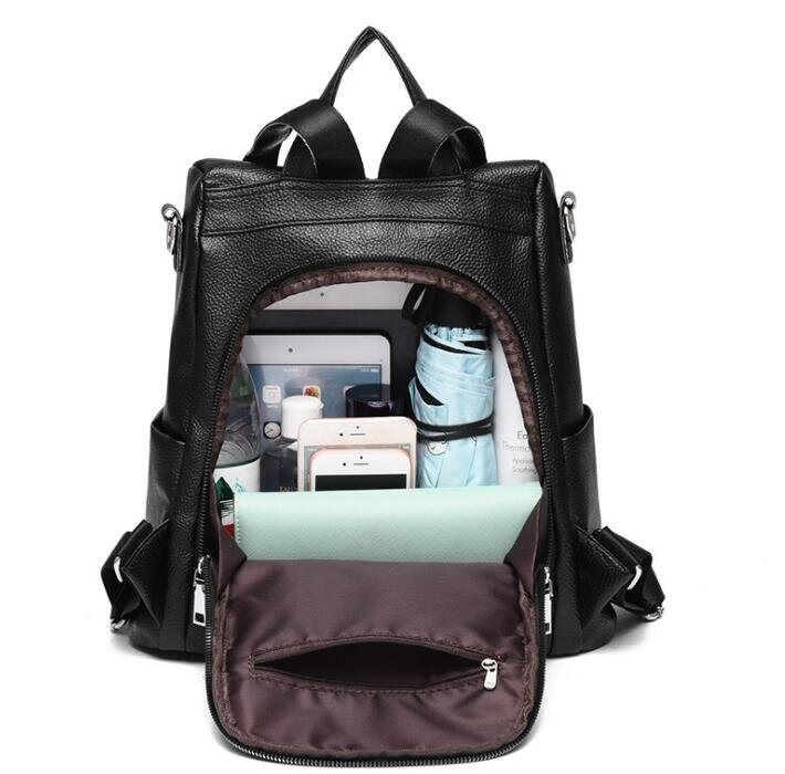 Thumbnail: Vintage Leather Large Capacity CrossBody Sling Bag