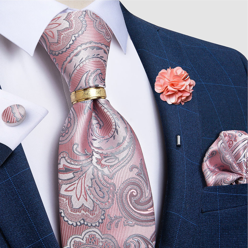 Thumbnail: 100% Silk Solid Purple Necktie Ties