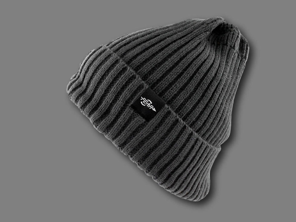 Thumbnail: Fear0 NJ Warmest Watch Cap Black Plush Insulated Tactical Beanie Hat