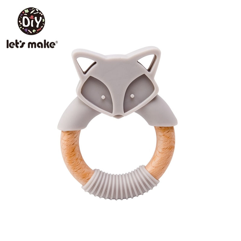Thumbnail: Let's Make 1pc Baby Toys Silicone Baby Teether
