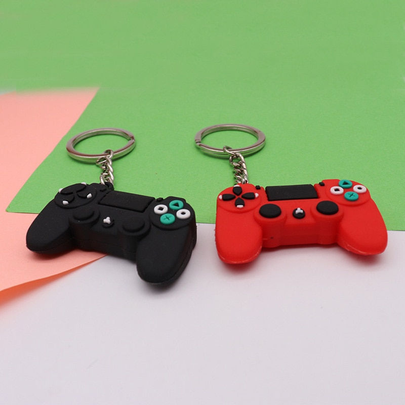 Thumbnail: Simple Video Game Handle Keychain 