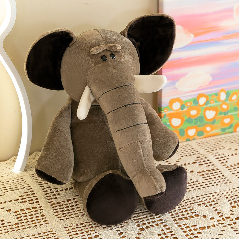 Thumbnail: 35cm Jungle Animal Plush Toy