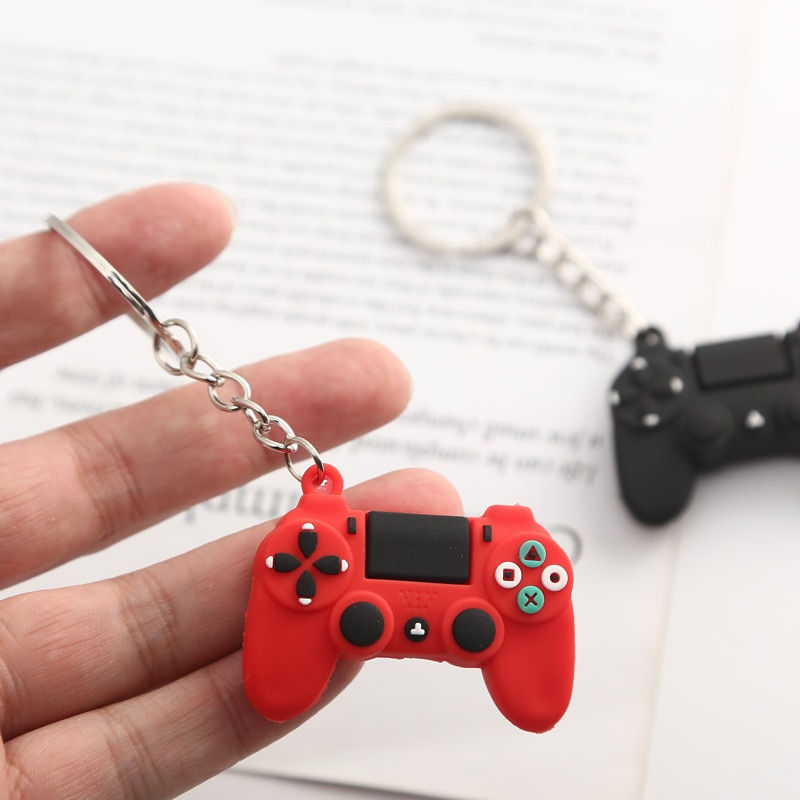 Thumbnail: Simple Video Game Handle Keychain 