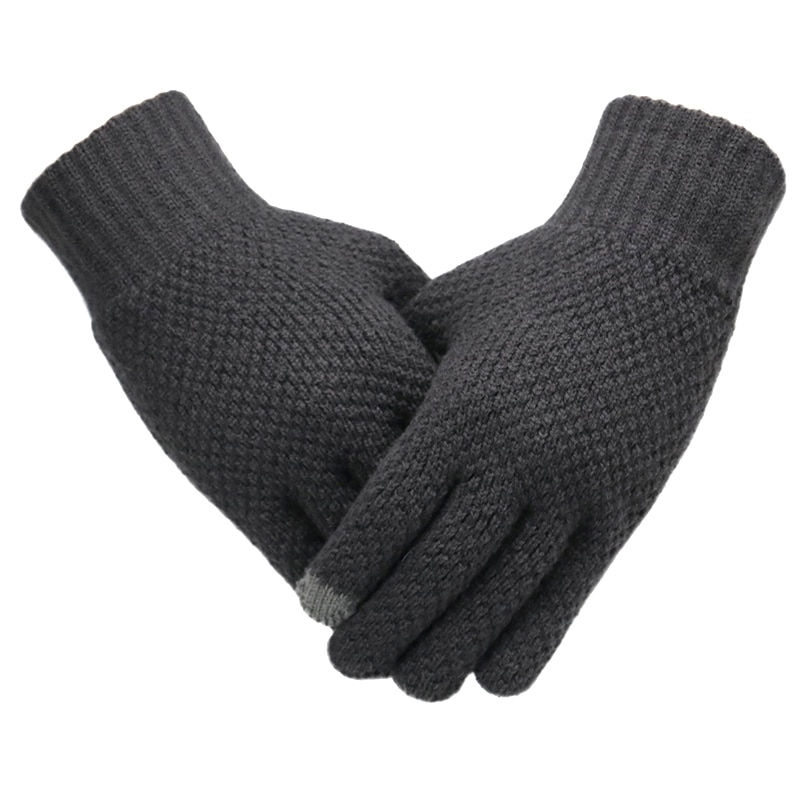 Thumbnail: High Quality Winter Knitted Touchscreen Gloves
