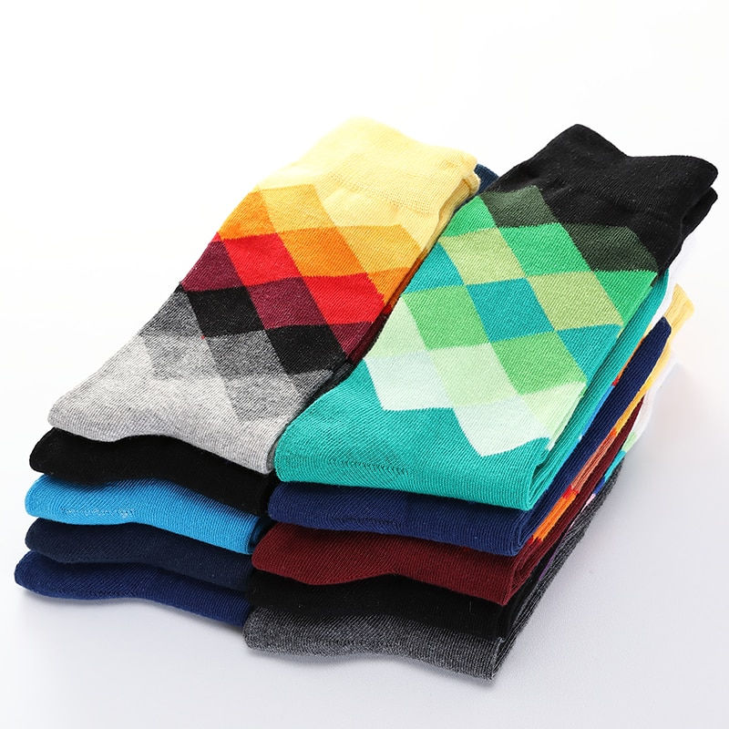 Thumbnail: Men's Funny Happy Socks