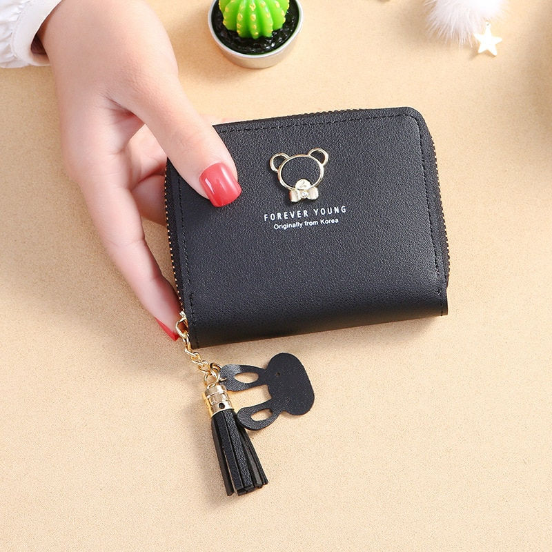 Thumbnail: Women's Short Style Coin Purse Wallet