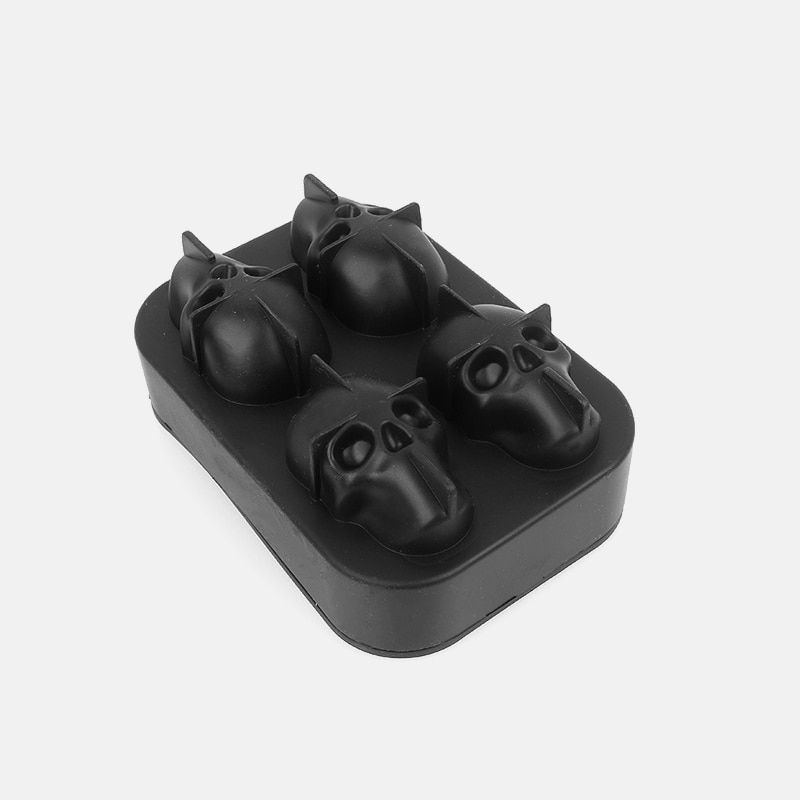 Thumbnail: 3D Skull Silicone Mold Ice Cube Maker