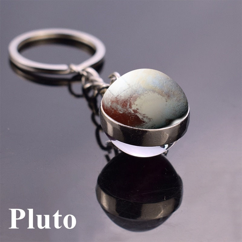 Thumbnail: Solar System Planet Keyring Galaxy Nebula Space Keychain