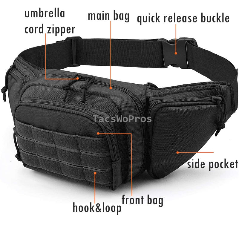 Thumbnail: Tactical Gun Waist Bag Holster