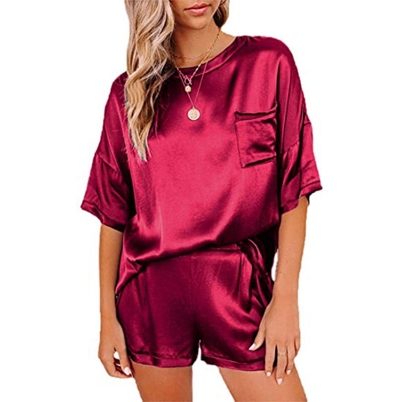 Thumbnail: 3XL Women Loose Shorts Sleeve Tracksuit