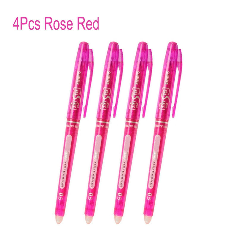 Thumbnail: 8Pcs/Set Erasable Gel Pen 0.7mm 0.5mm Bullet Tip