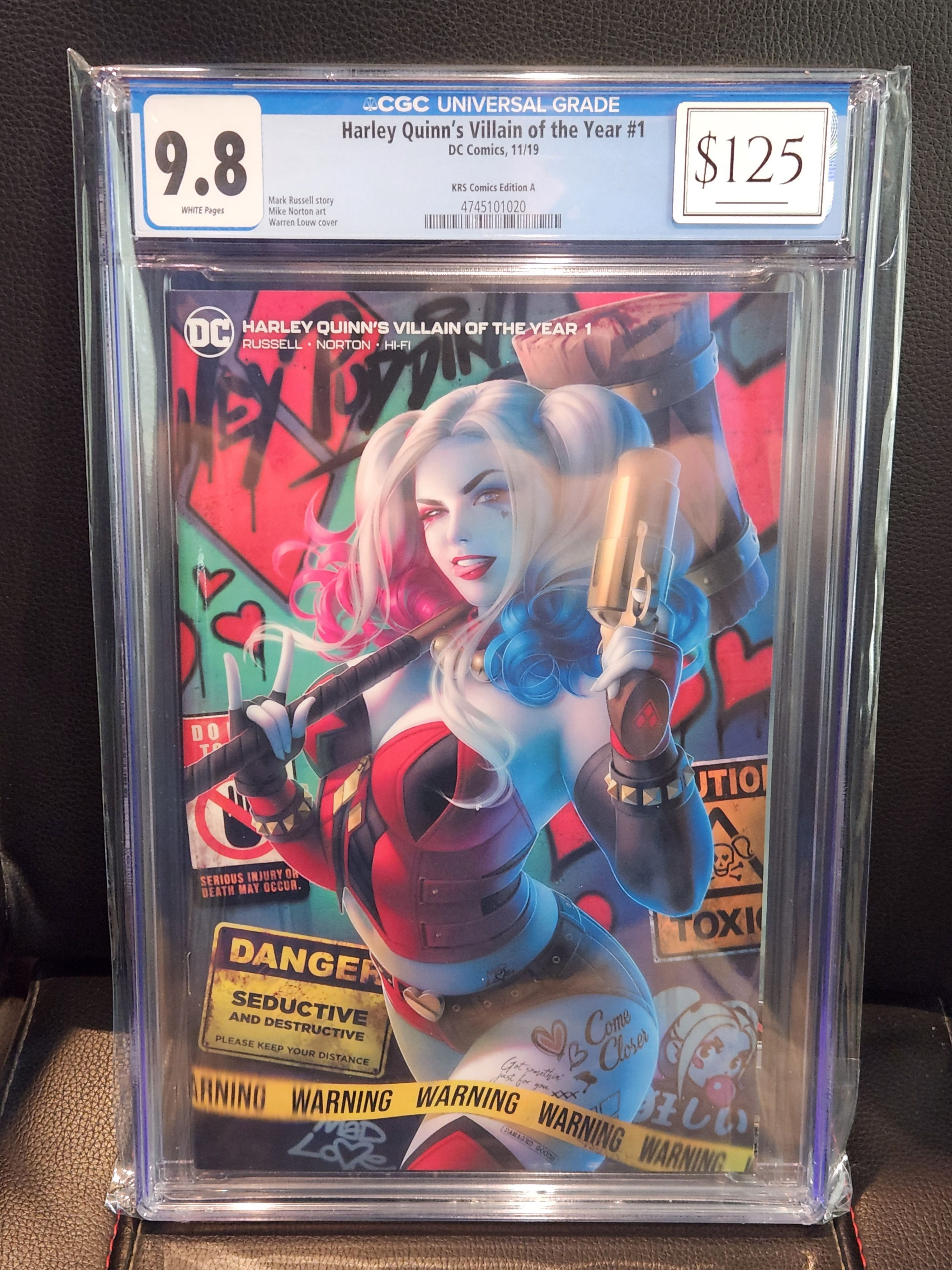 Harley Quinn's Villain of the Year #1 CGC 9.8 (4745101020)