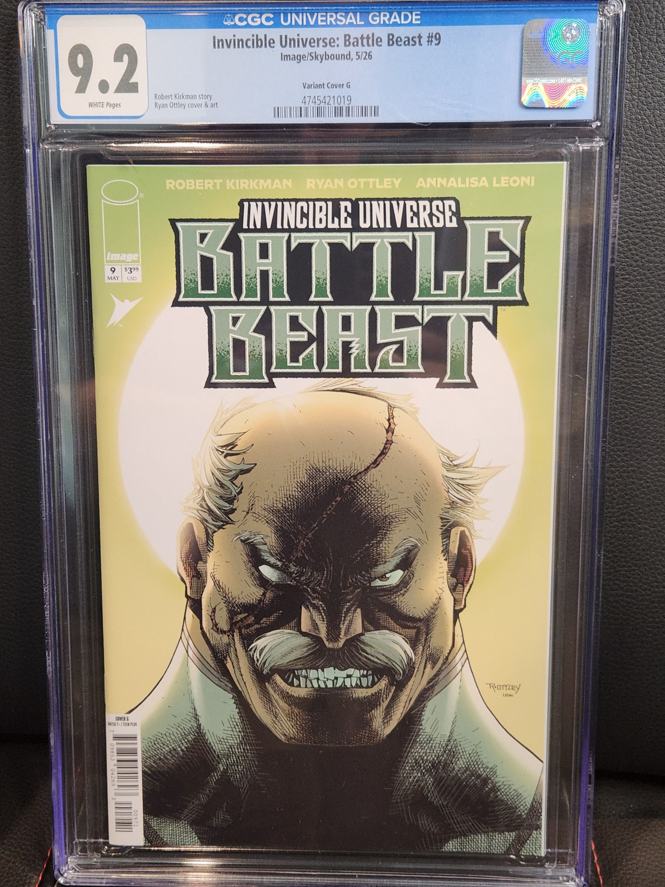 Invincible Universe: Battle Beast #9 CGC 9.2 (4745421019)