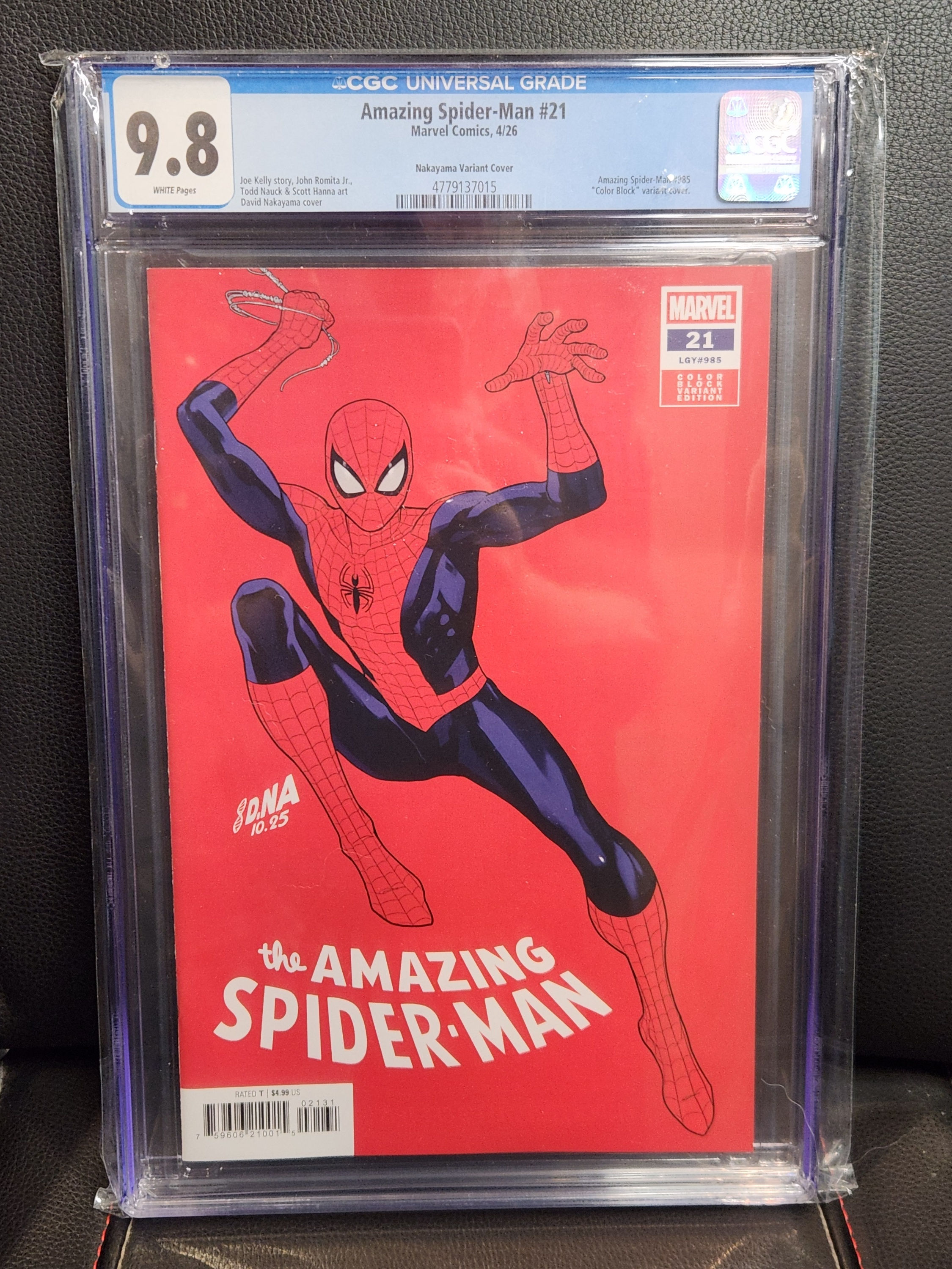 Amazing Spider-Man #21 CGC 9.8 (4779137015) David Nakayama variant cover