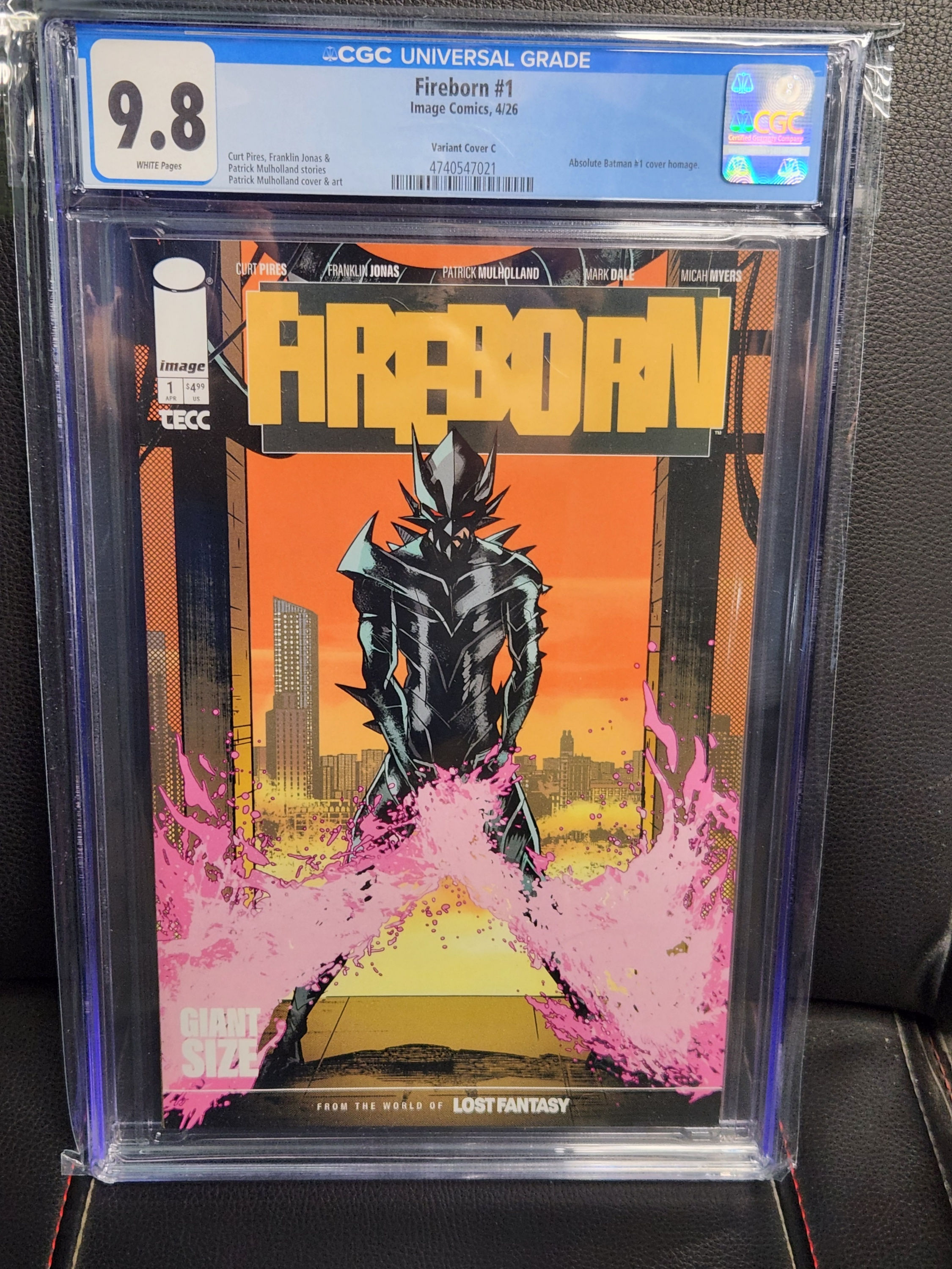 Fireborn #1 CGC 9.8 (4740547021)