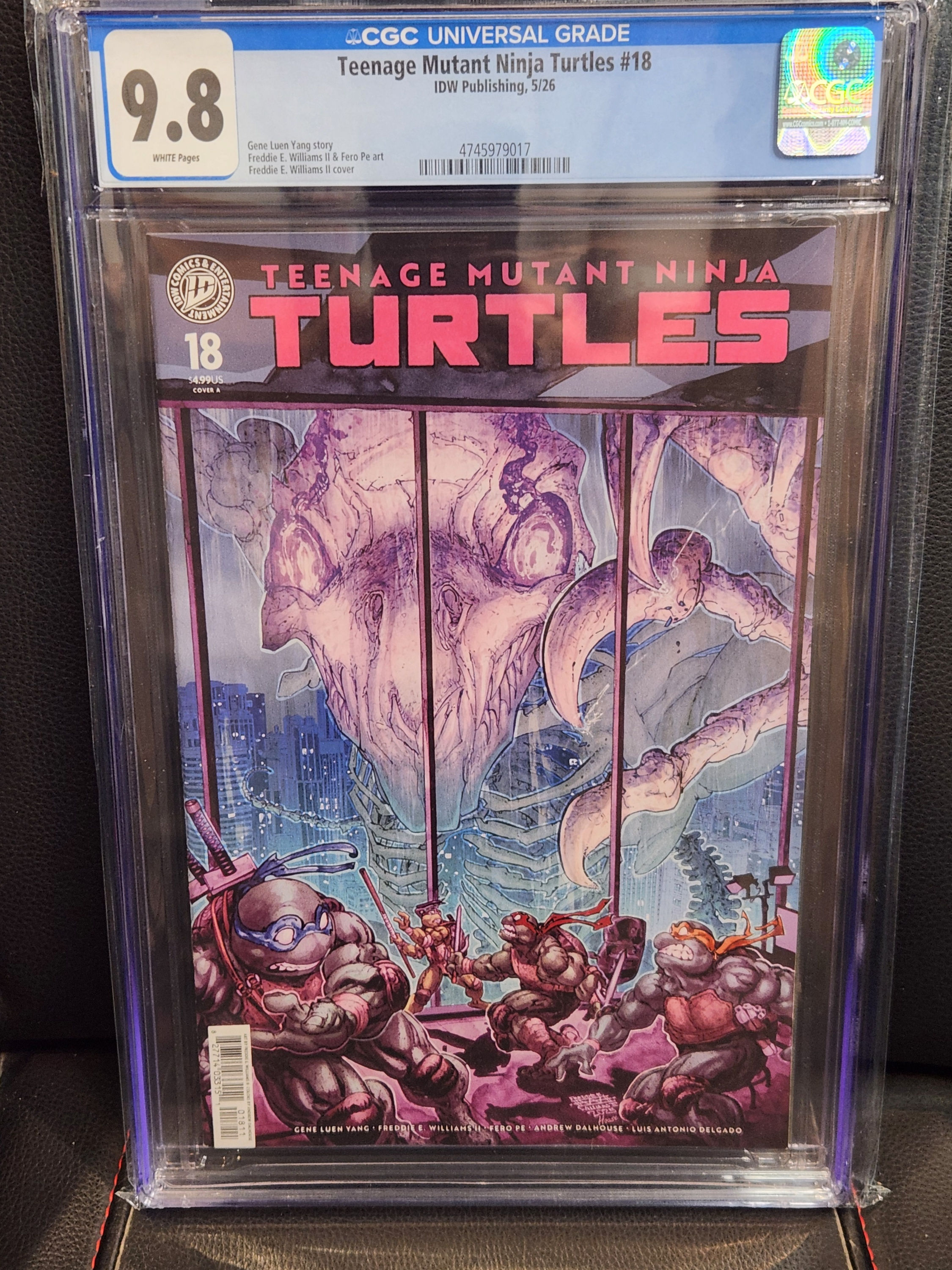 Teenage Mutant Ninja Turtles #18 CGC 9.8 (4745979017)