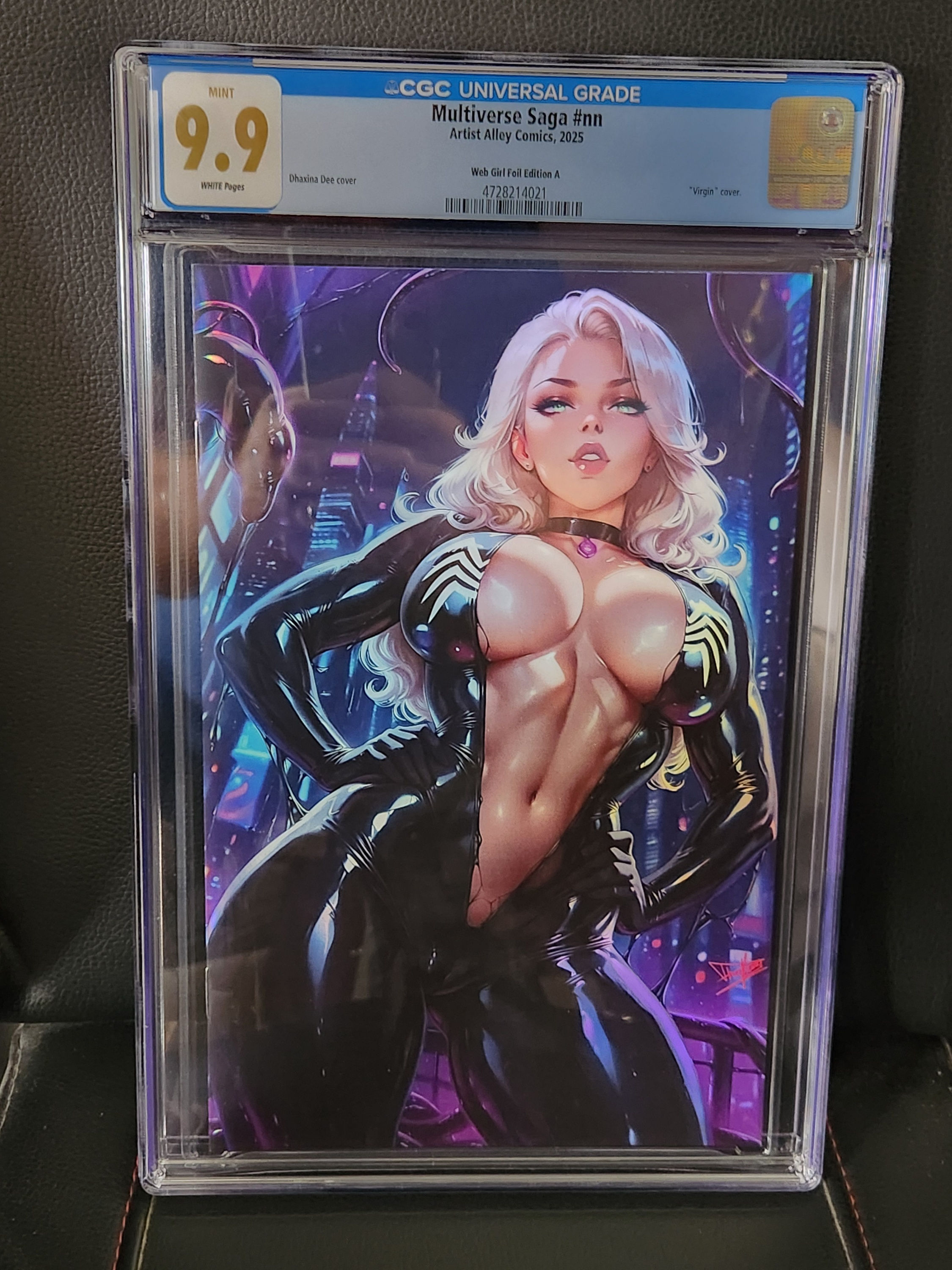 Multiverse Saga CGC 9.9 (4728214021) Web Girl Foil Variant